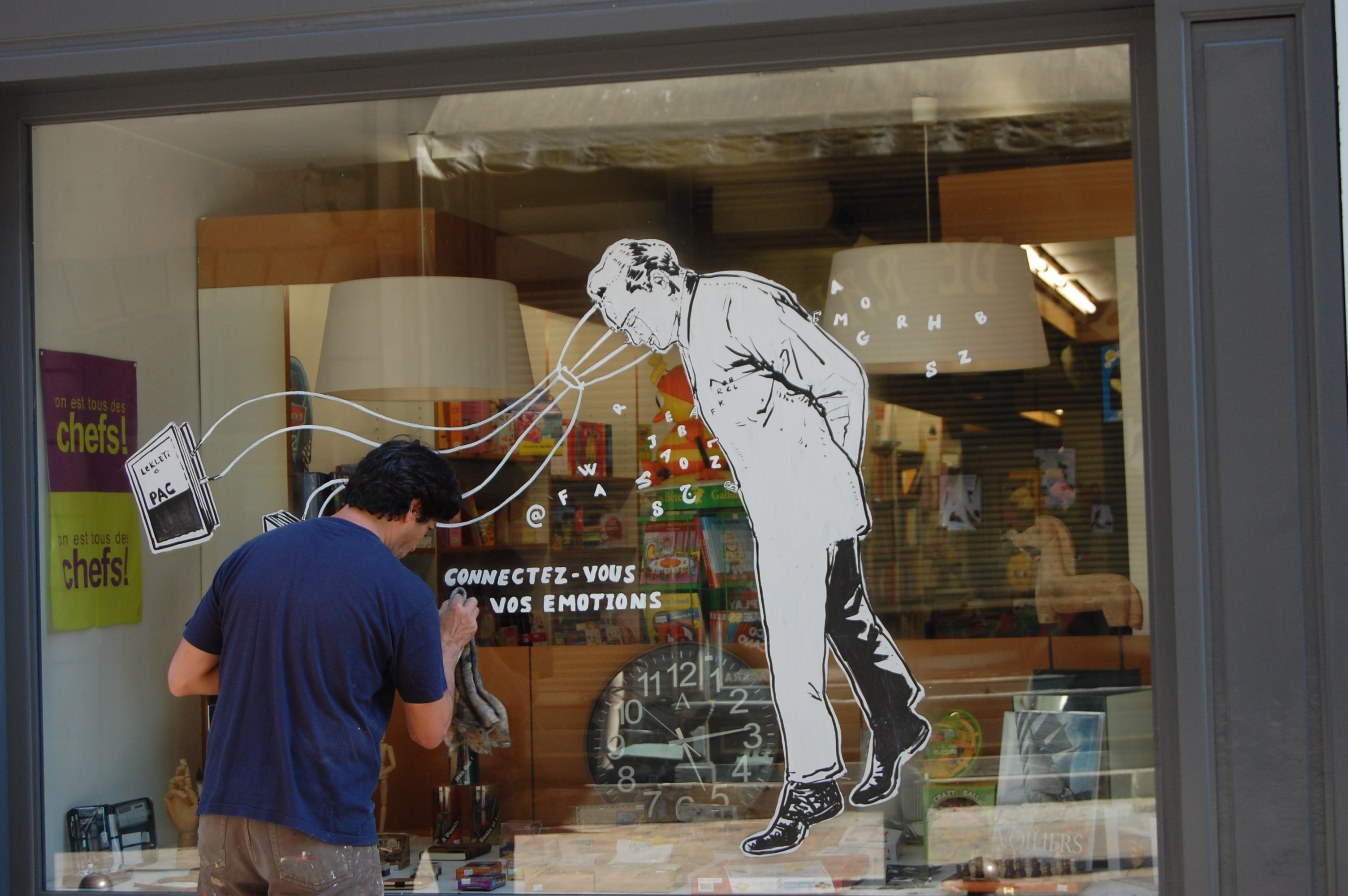 oeuvre éphémère - Parcours d'art contemporain Carcassonne 2013